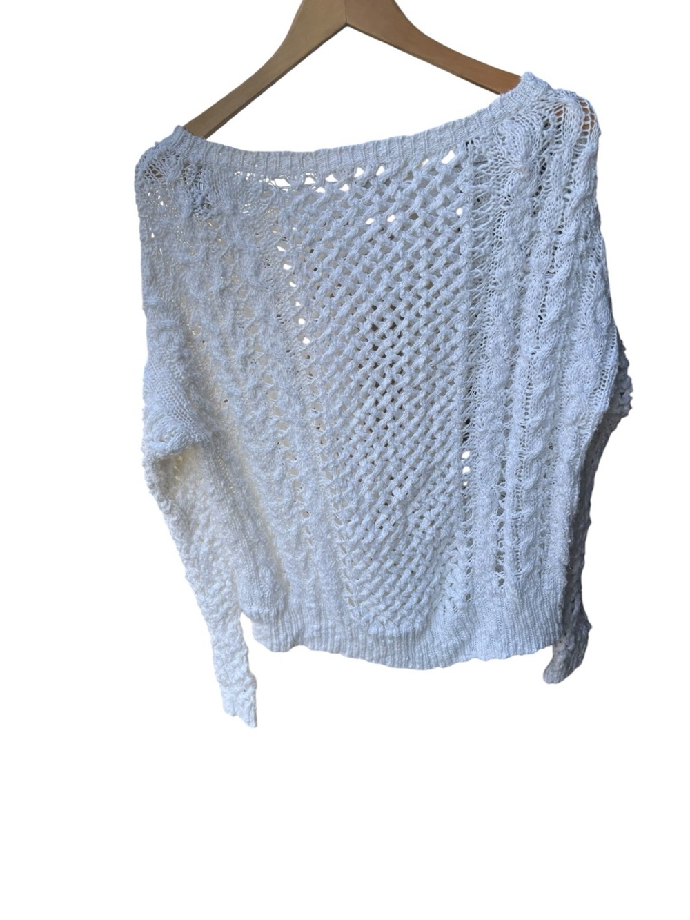 Abercombie & Fitch Women's Open-Knit Sweater - Lightweight Pullover I Size:XS/S - Picture 5 of 6